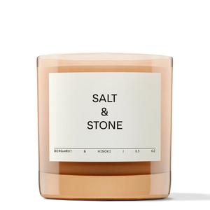 Salt & Stone Geurkaars - Bergamot & Hinoki 240 gr