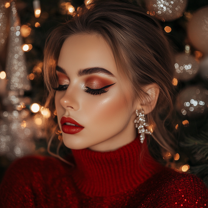Geef jezelf een shiny Kerstlook!