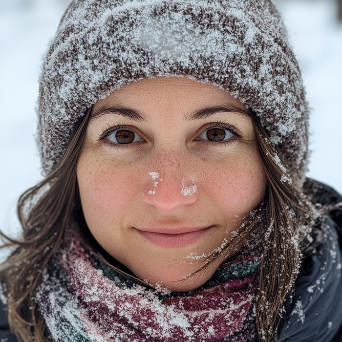 Hoe houd je je huid warm?
