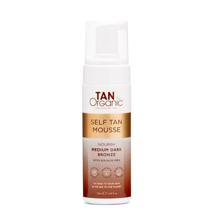 TanOrganic Självbrunande mousse 120ml