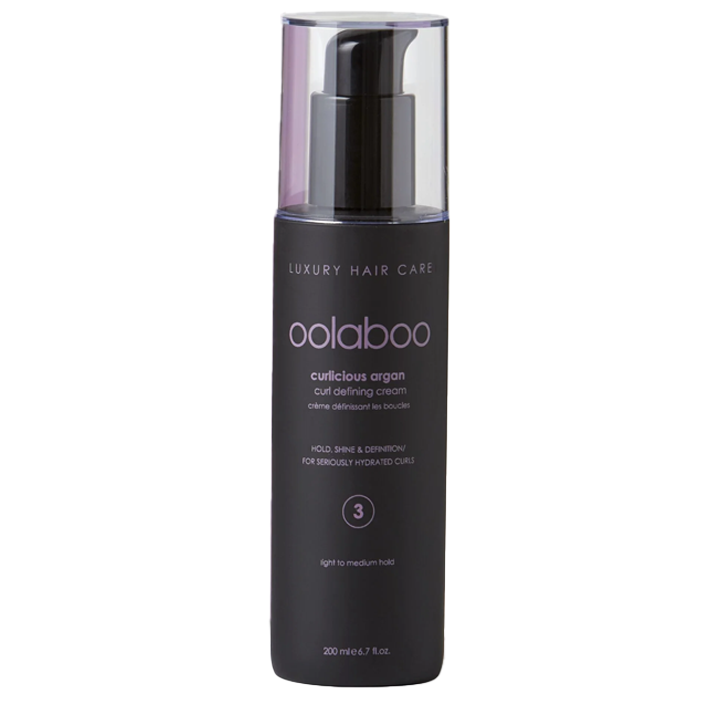 Oolaboo Curlicious Argan Curl Defining Cream 200ml flacon zonder doosje