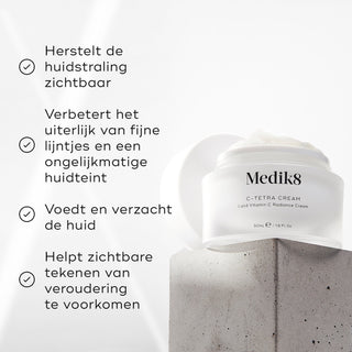 Medik8 C-Tetra Cream 50ml voordelen