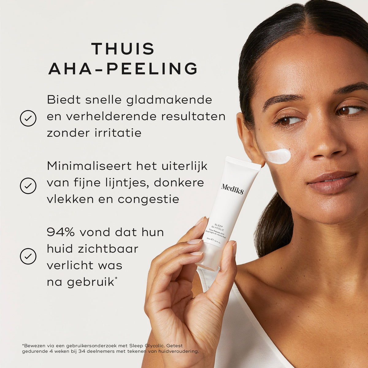 Medik8 Sleep Glycolic 30ml voordelen