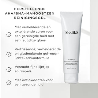 Medik8 Surface Radiance Cleanse voordelen