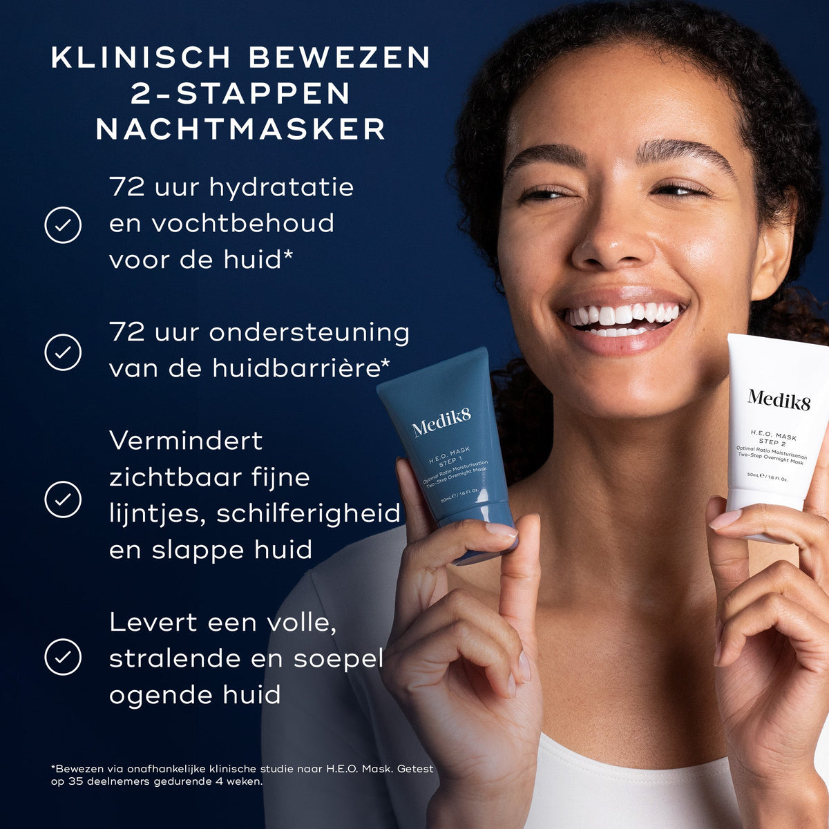 Medik8 H.E.O. Mask 2x 50ml voordelen