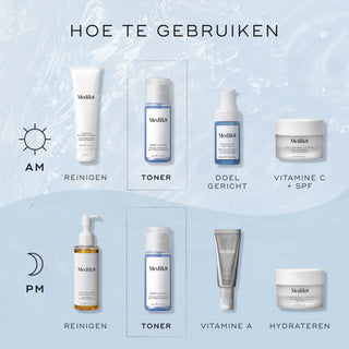 Medik8 Press & Clear 150ml layering-gids