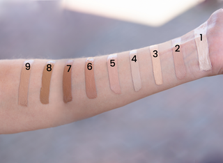 Coverderm Classic Foundation op de huid