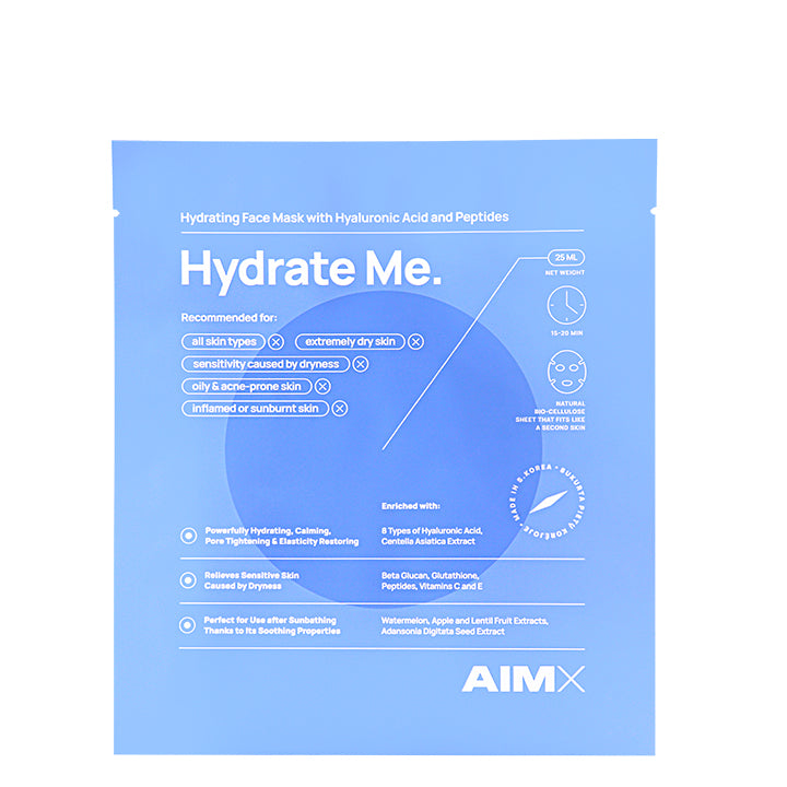 AIMX Hydrate Me - Fuktgivande Ansiktsmask