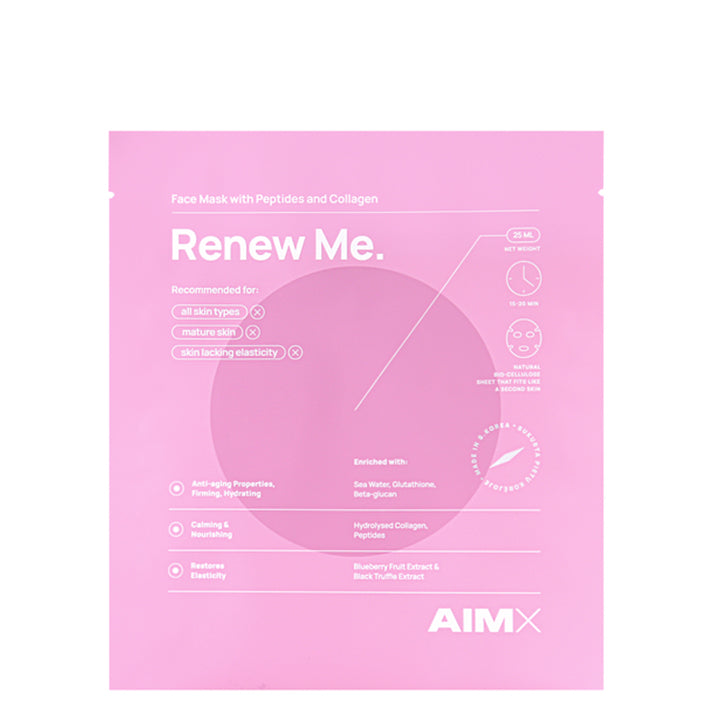 AIMX Renew Me - Collagen Ansiktsmask