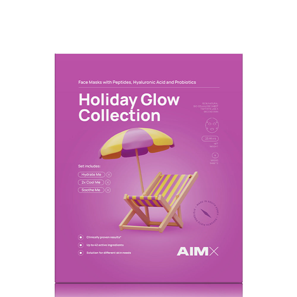 AIMX Holiday Glow Collection, 4 ansiktsmasker