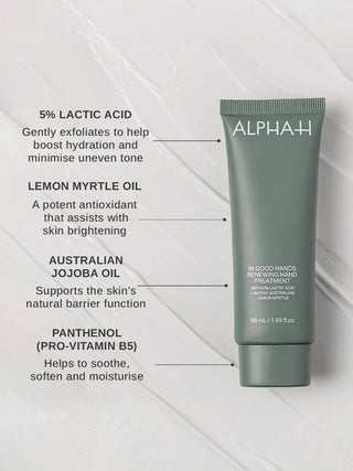 Alpha-H In Good Hands Renewing Hand Treatment ingredient