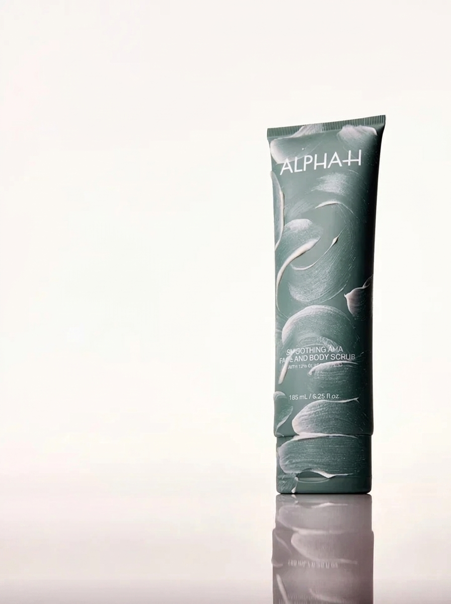 Alpha-H Smoothing AHA Scrub sfeer