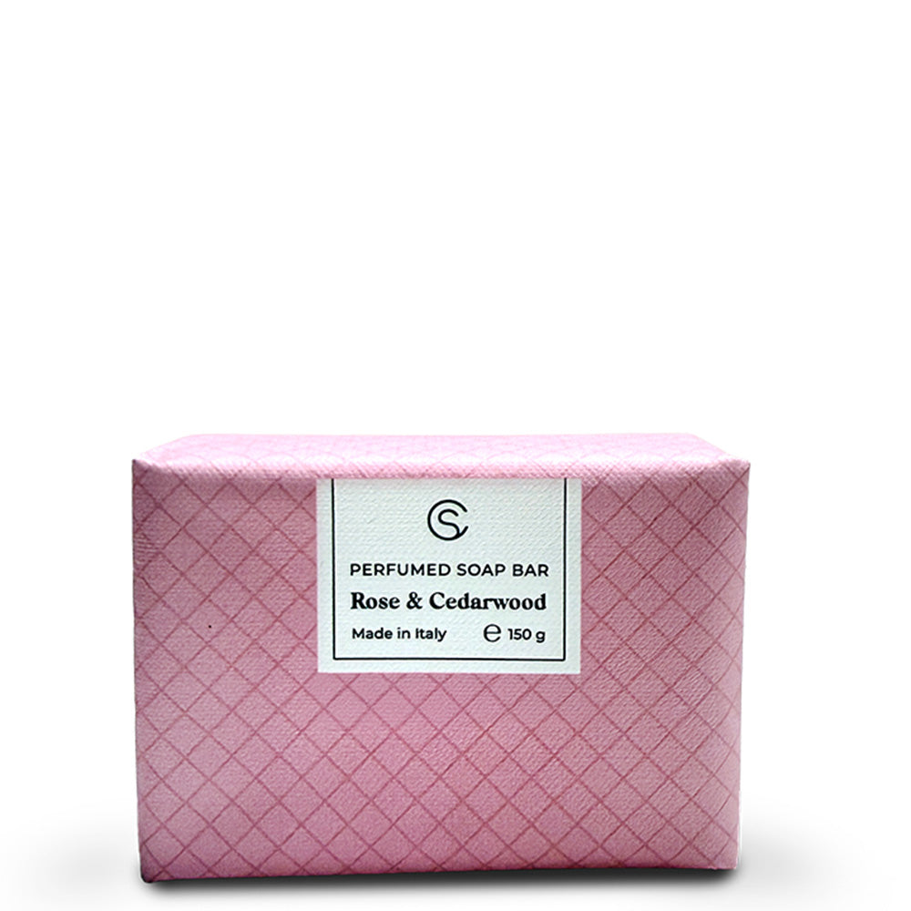 Care for Skin Tvålbar – Ros & Cederträ 150 g