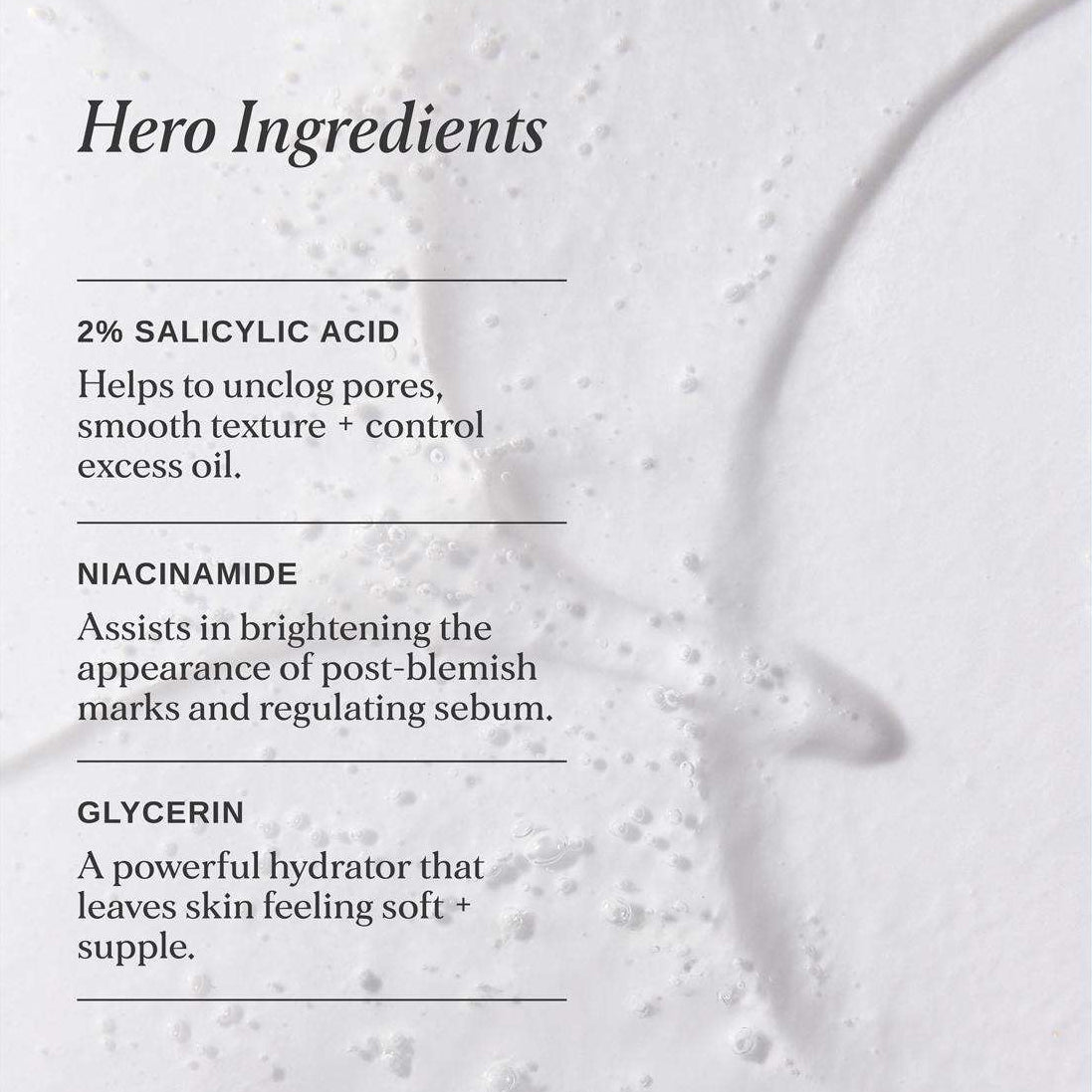 Alpha-H Clear Skin Face & Body Wash ingrediënten