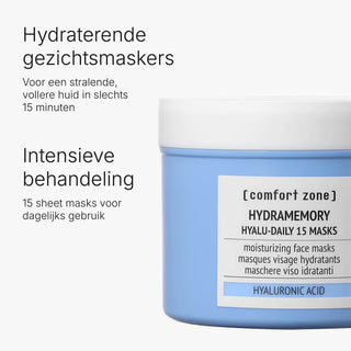 Hydramemory Hyalu-Daily 15 Ansiktsmasker
