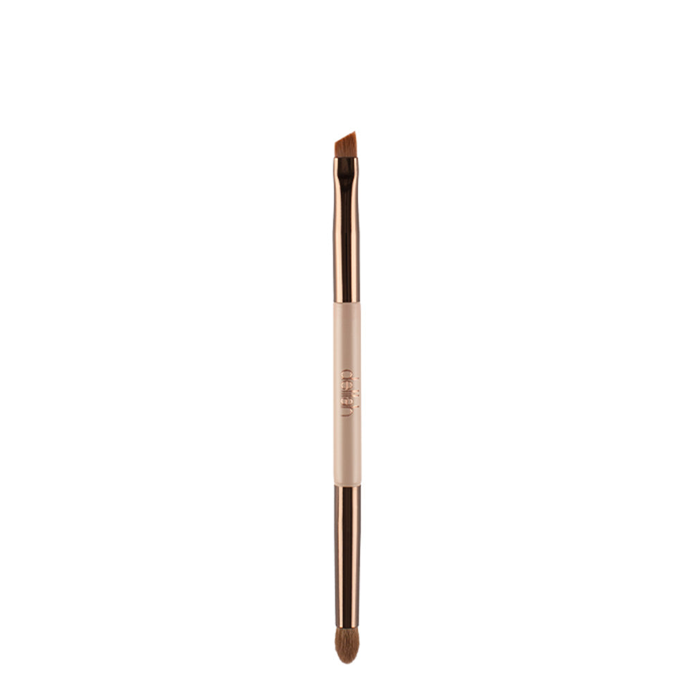 Delilah Cosmetics Dubbelsidig precisionsborste
