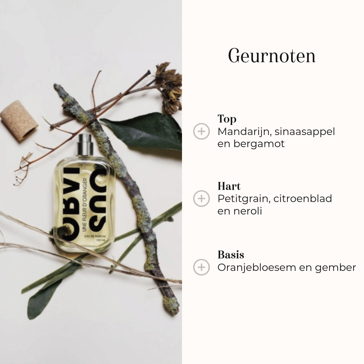 Eau de Parfum - Une Fleur d'Oranger geurnoten