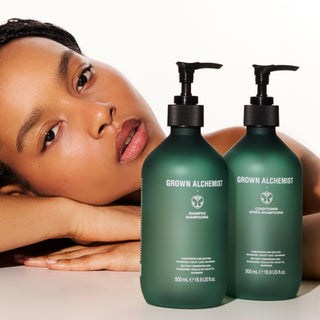 Grown Alchemist Tomorrowland shampoo sfeer