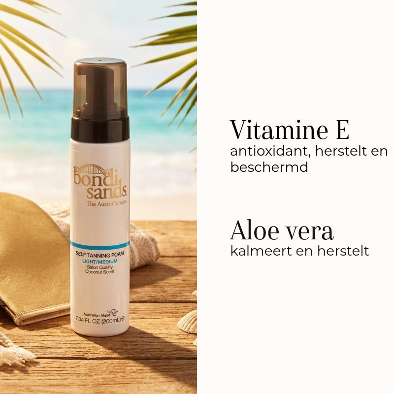 Self Tanning Foam Light/Medium 200ml | Bondi Sands