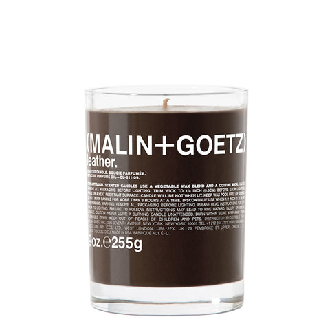 Geurkaars - Leather 255gr - Malin+Goetz