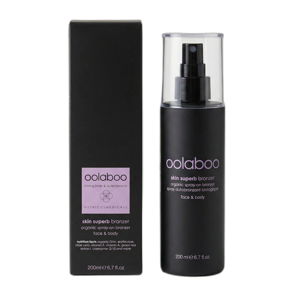 Oolaboo Skin Superb Organic Spray-on Bronzer 200ml