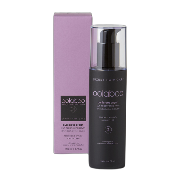 Oolaboo Curlicious Argan Curl Reactivating Serum 200ml