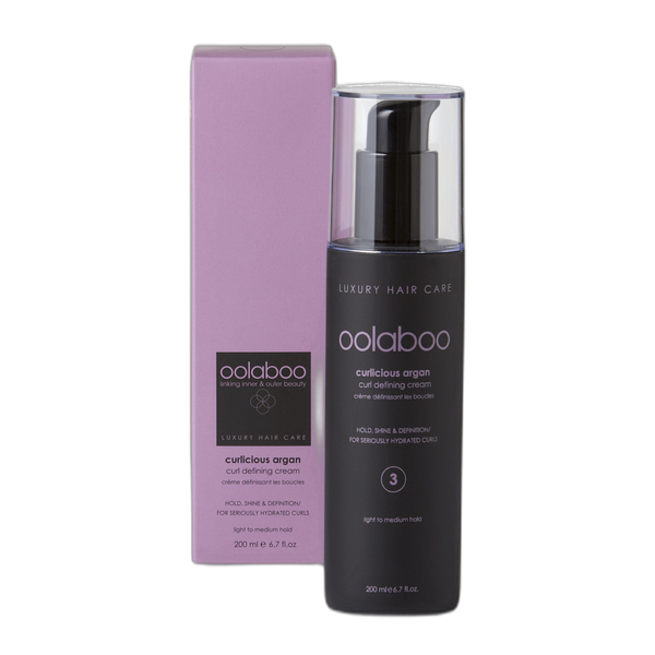 Oolaboo Curlicious Argan Curl Defining Cream 200ml
