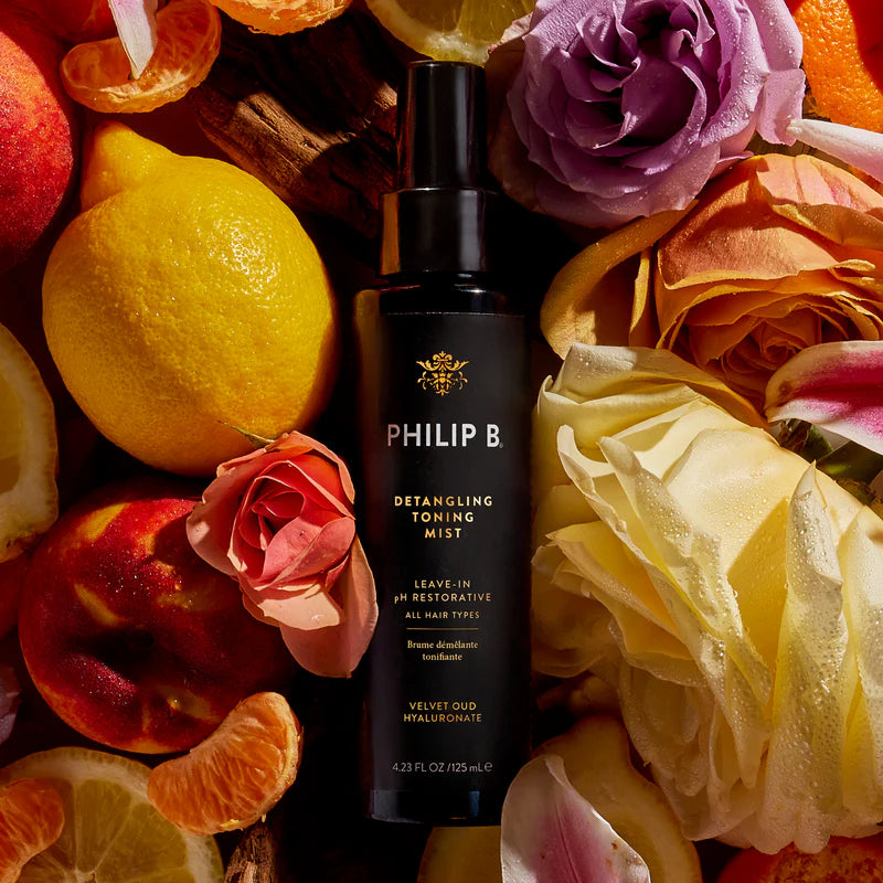 Philip B Detangling Toning Mist with Velvet Oud sfeer