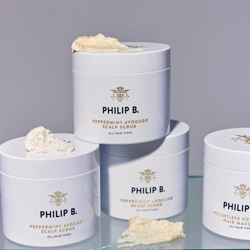 Philip B Peppermint Avocado Scalp Scrub sfeer