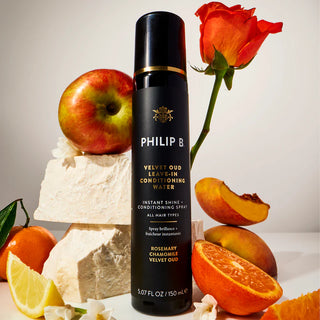Philip B Velvet Oud Leave-in Conditioning Water sfeer