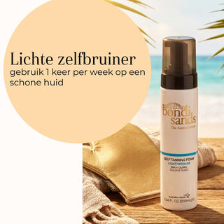 Self Tanning Foam Light/Medium 200ml | Bondi Sands