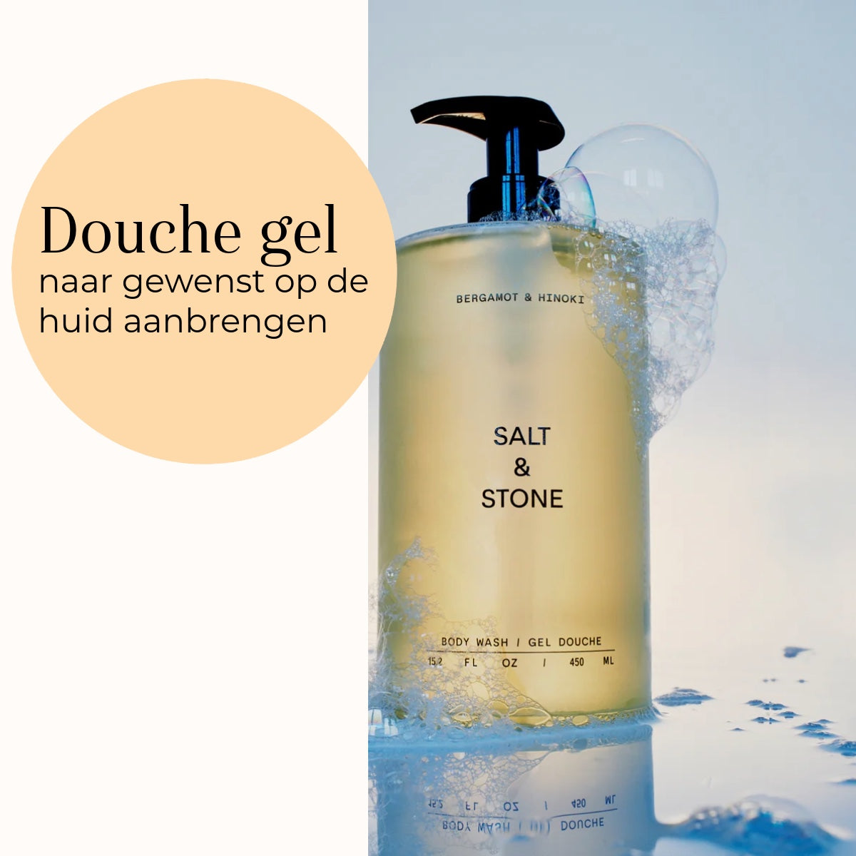 Body Wash - Bergamot & Hinoki gebruik