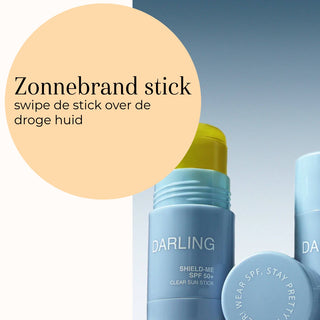 Shield-Me SPF 50 Clear Sun Stick 17gr gebruik