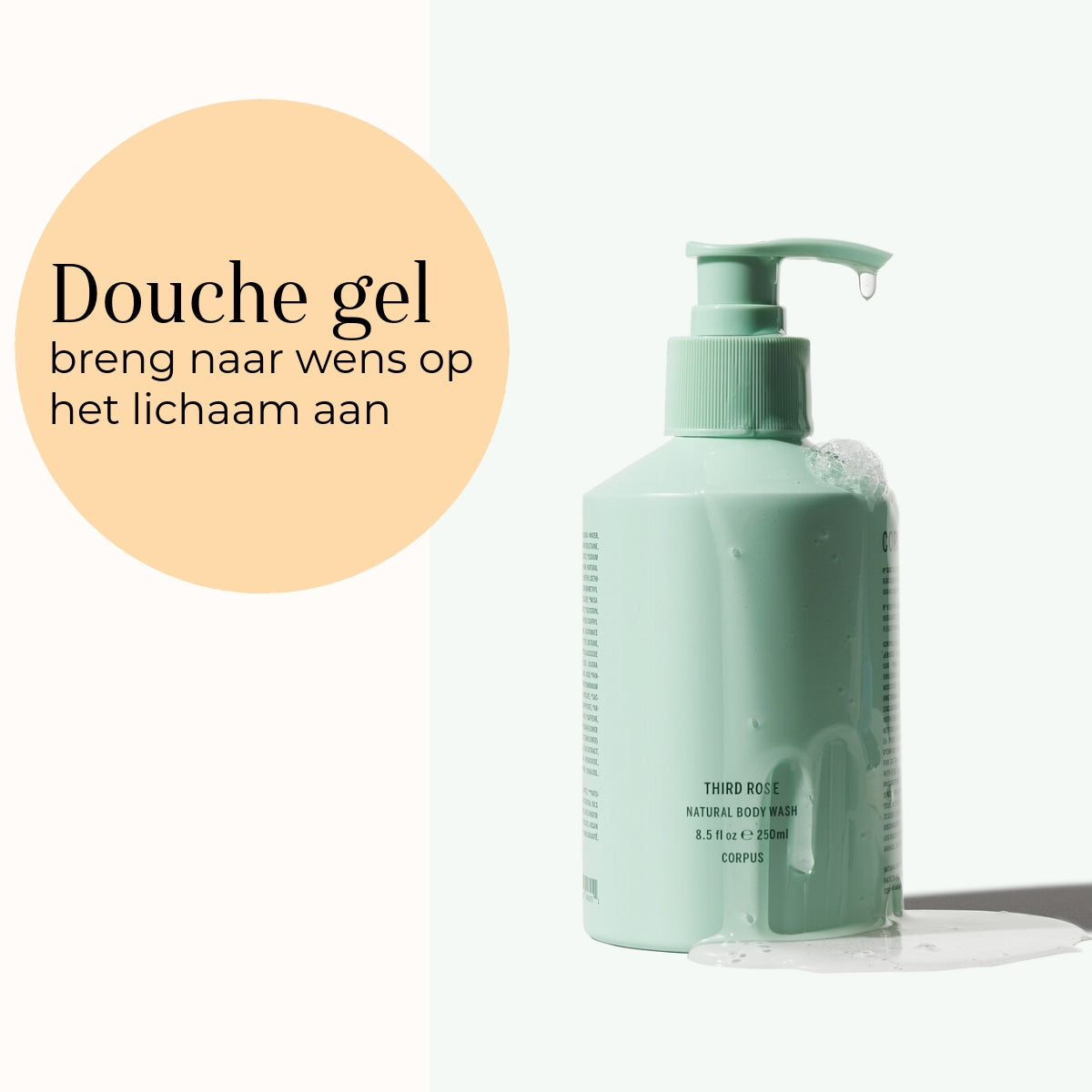 Body Wash - Third Rose gebruik
