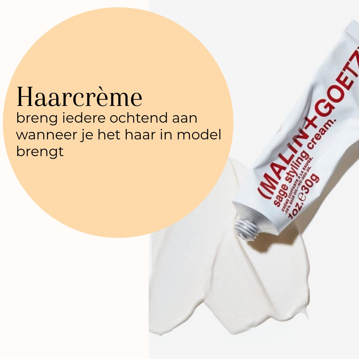 Sage Styling Cream gebruik