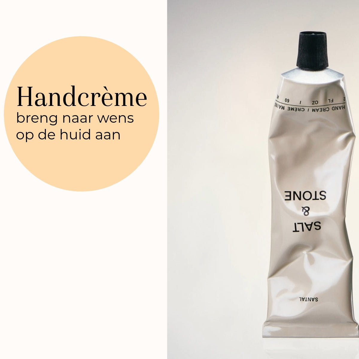 Handcream - Santal & Vetiver 60ml gebruik