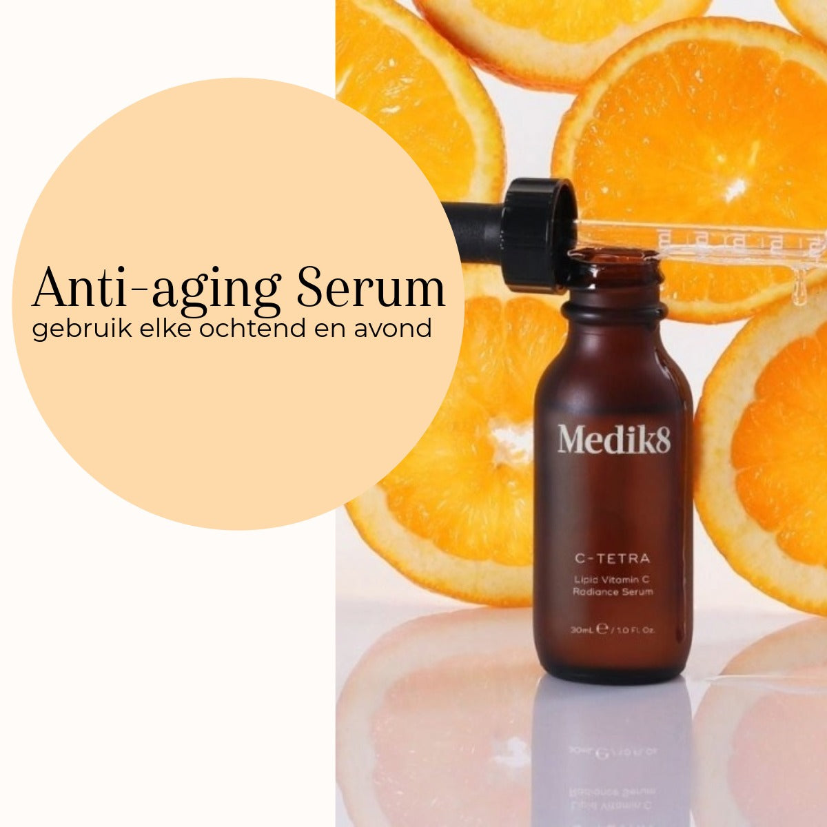 Medik8 C-Tetra 30ml anti-aging serum voor ochtend en avond