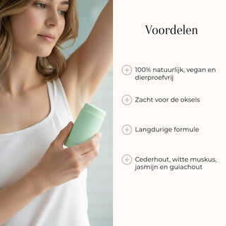 Deodorant - Cedar Flora 75gr voordelen