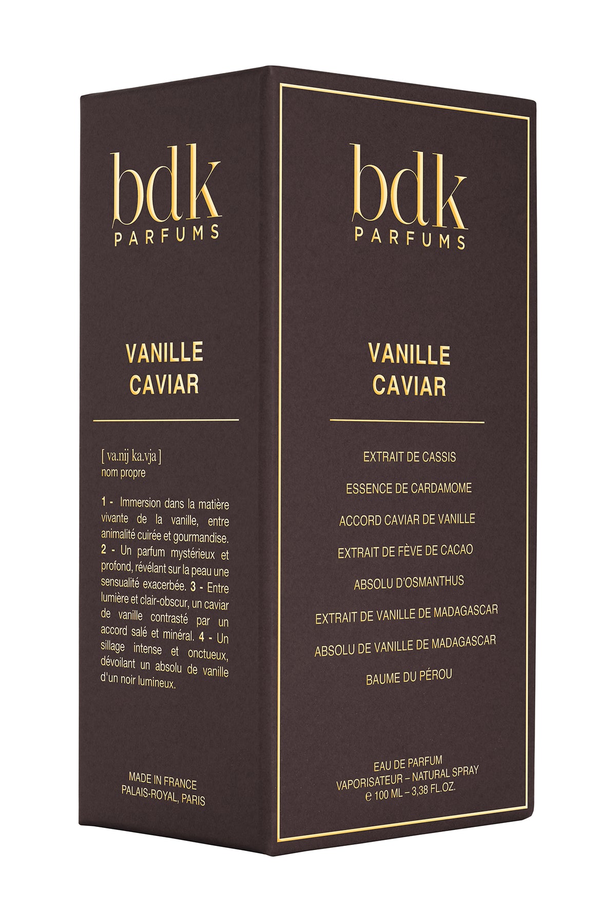 BDK Vanille Caviar box