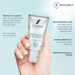Aqua Sense Hyaluronic SPF50 50ml | Skinvisibles