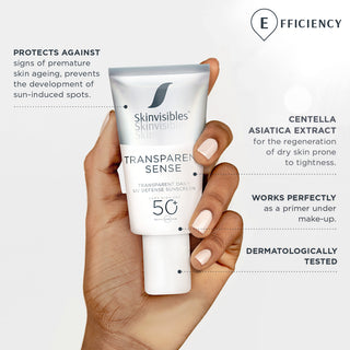 Transparant Sense SPF50 50ml | Skinvisibles