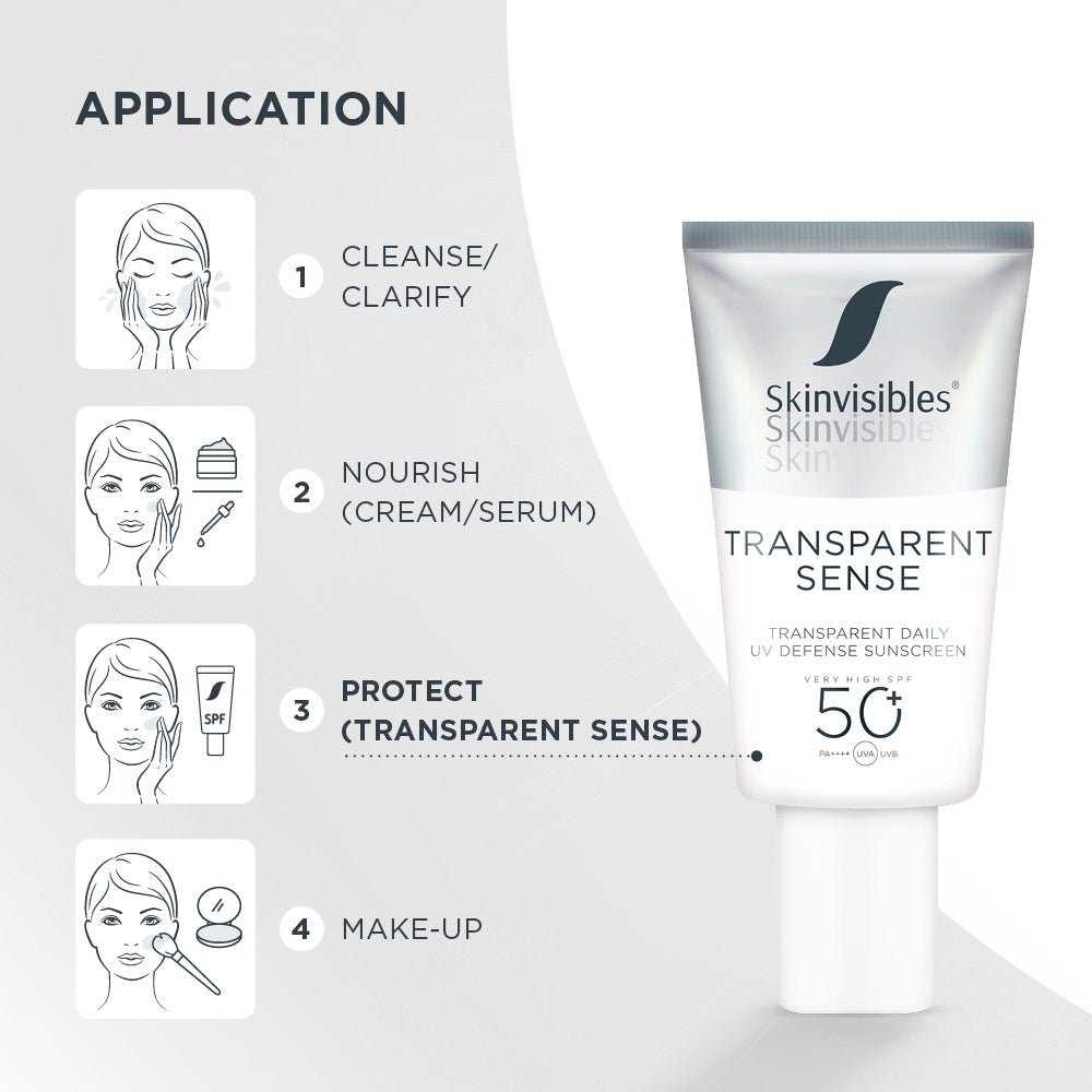 Transparant Sense SPF50 50ml | Skinvisibles