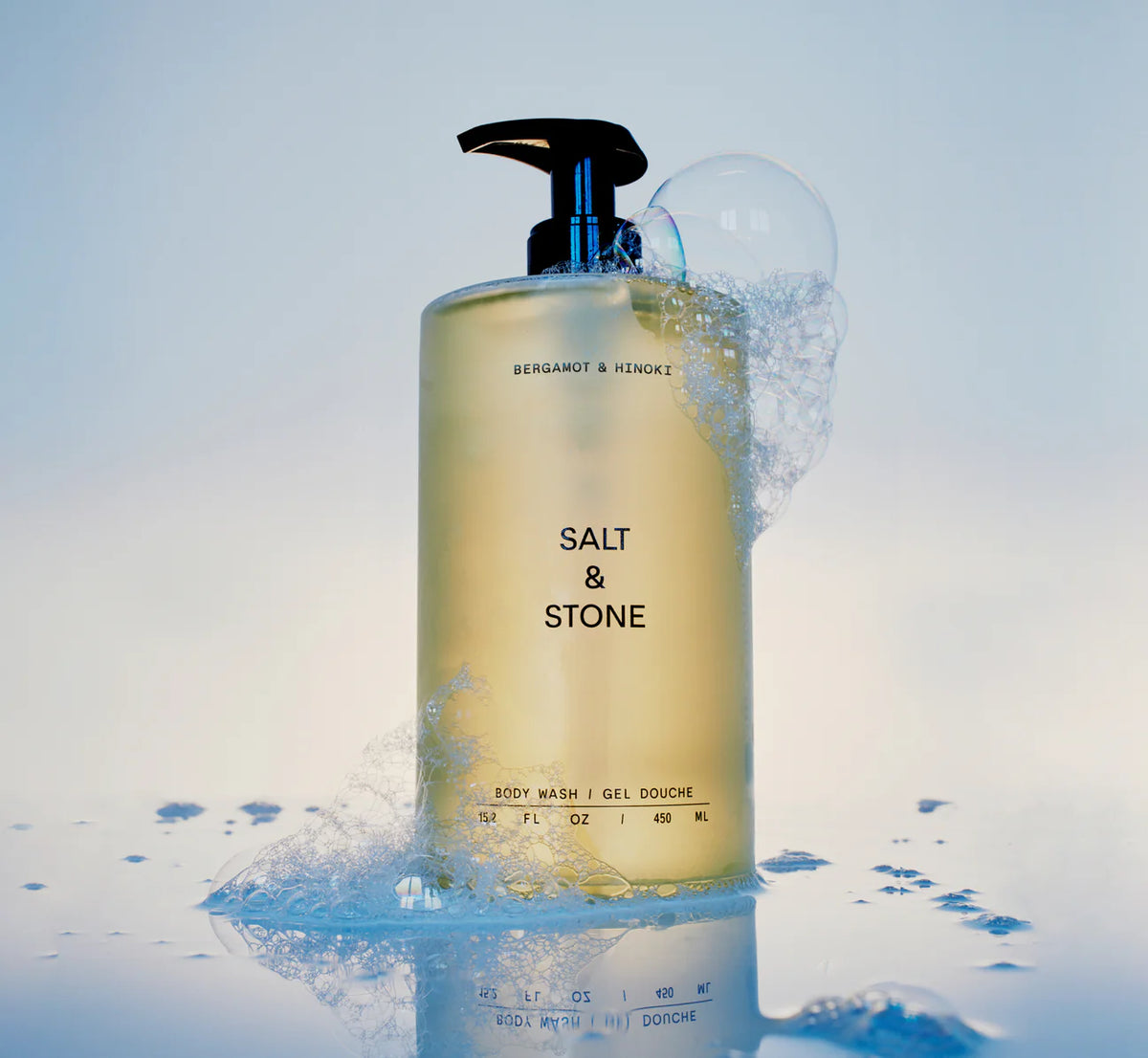 Salt & Stone Body Wash - Bergamot & Hinoki sfeer