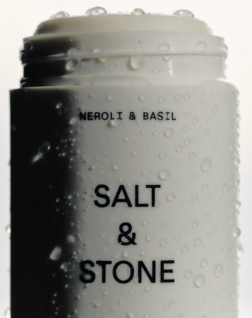 Salt & Stone Natural Deodorant - Neroli & Basil (Extra Strenght) 75gr sfeer