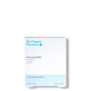 Muslin Cloth Duo Kit 2st | The Organic Pharmacy