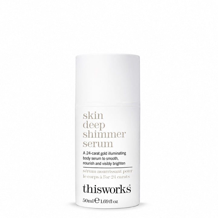 This Works Skin Deep Shimmer serum sfeer