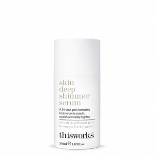 This Works Skin Deep Shimmer serum sfeer