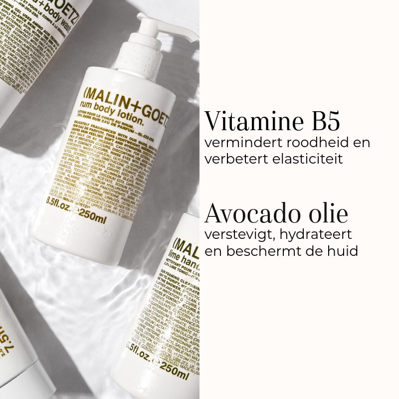 Rum Body Lotion 250ml ingredienten 