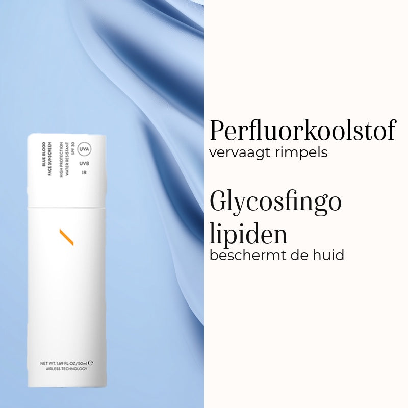 Blue Blood Face Sunscreen SPF30 ingredienten