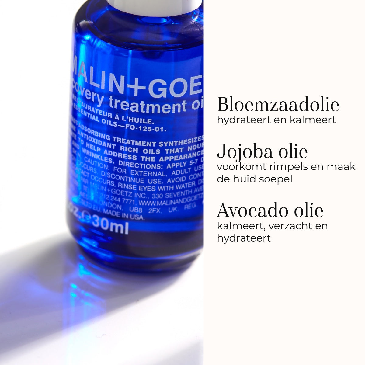 Recovery Treatment Oil 30ml ingredienten 